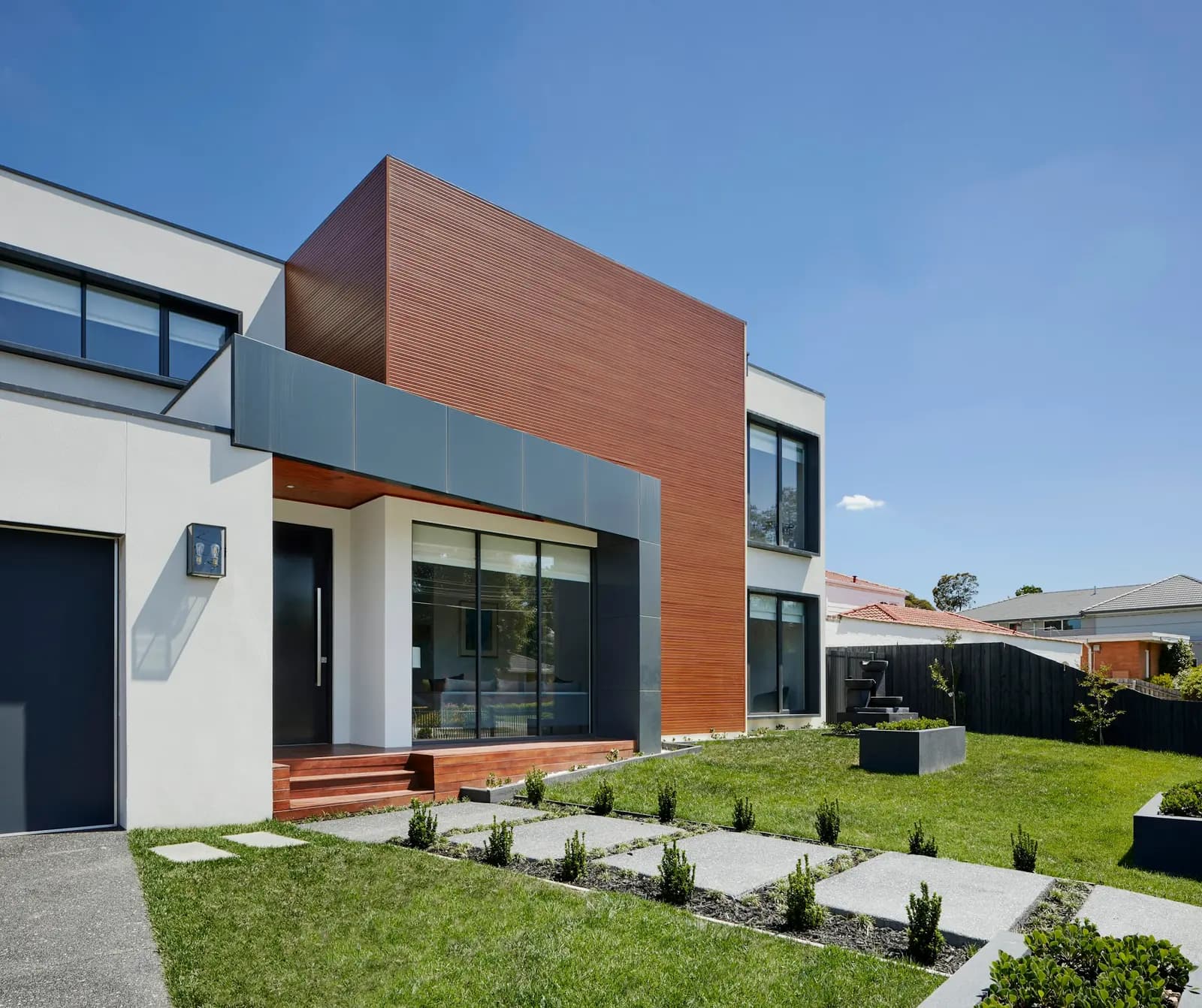 Premium modern residence exterior